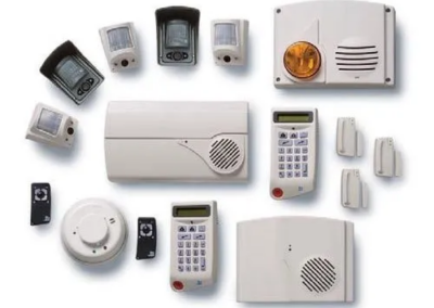 Intrusion Alarm Panel and Sensors